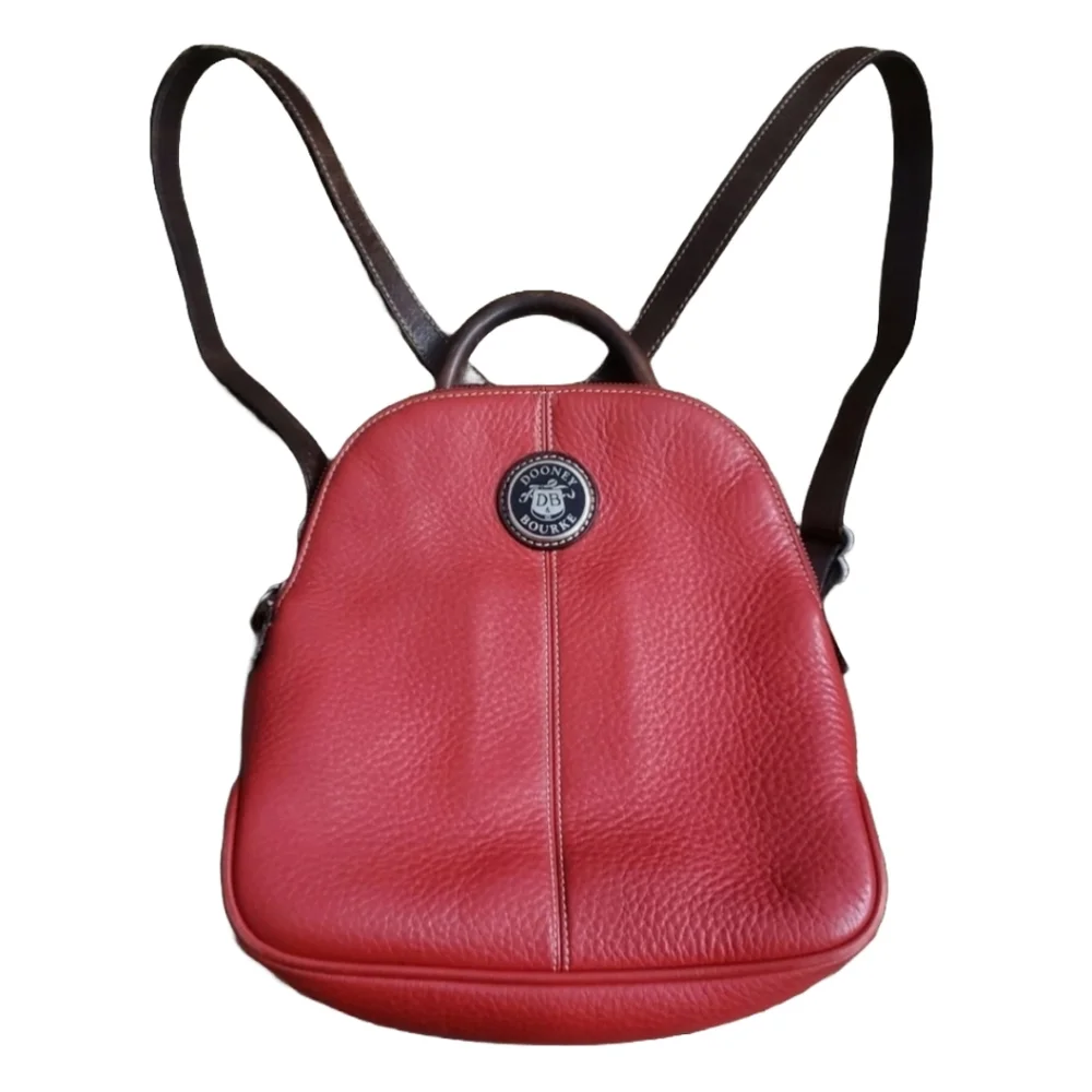 Dooney & Bourke all weather leather vintage red backpack